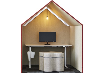 The Hut - Amélioration acoustique de l'espace de travail