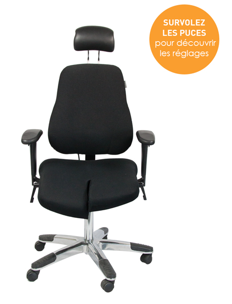 Siège ergonomique 5000 arthrodèse - Confort et diminution des douleurs des membres inférieurs