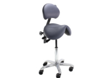 Chaise assis-debout Jumper pour une assise saine et dynamique au poste de travail assis-debout
