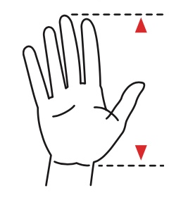 Mesures de la main pour choisir sa souris ergonomique