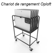 Chariot de rangement Oploft - Ergonomie et bureaux partagés