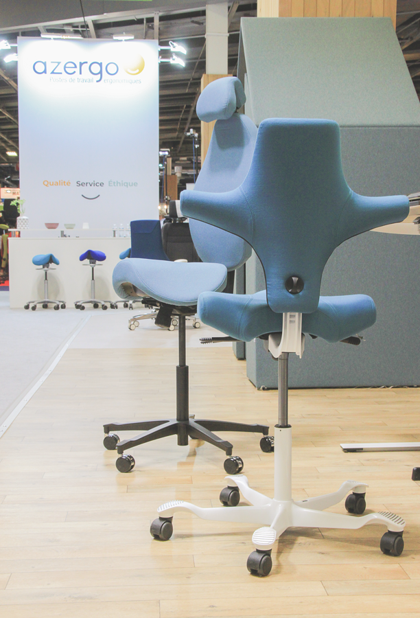 Sièges High 5 et Capisco - Améliorer le confort au travail avec l'alternance de postures