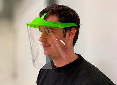 Visière de protection individuelle lavable - Norme CE - COVID-19